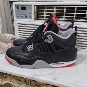 Black and Red Sneakers